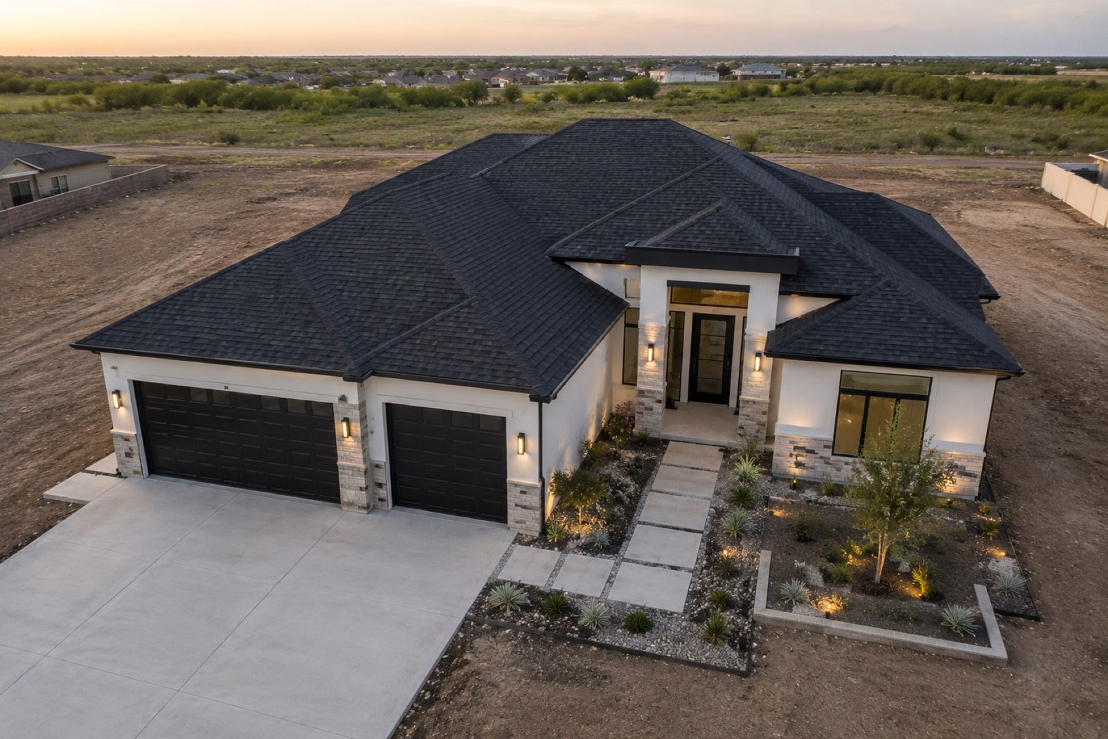 New roof installation by RGV Roofing Company in the Valley